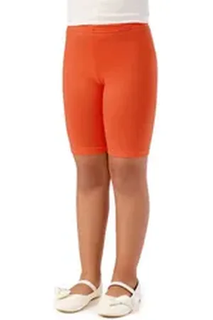 Merry Style Leggings Mädchen Kurze Hose Radlerhose MS10-227 (1-tlg) aus Baumwolle braun 128