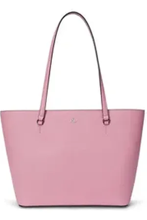 Ralph Lauren Lauren Shopper Damen Shopper aus Leder KARLY rosa