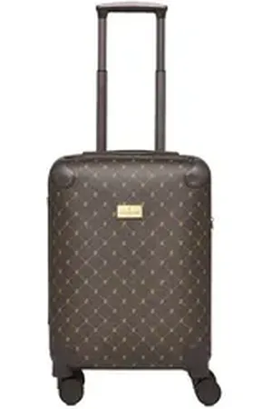 Lazarotti Hartschalen-Trolley Cabin Trolley, 4 Rollen braun 38 cm x 55 cm x 22 cm