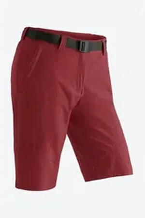 Maier Sports Trainingsshorts Damen Outdoor Bermuda-Shorts Lawa 3000014 rot 44