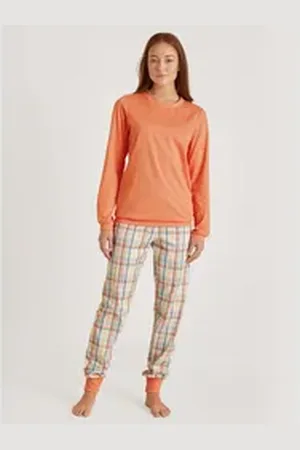 Calida Pyjama Special Damen (2 tlg) orange S (40/42)
