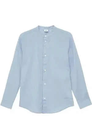 QS by s.Oliver BLACK LABEL Langarmhemd blau 170/176