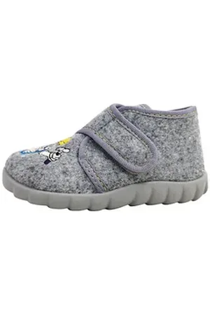 Fischer Markenschuh Hausschuh Hausschuh grau 21 EU