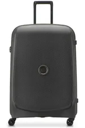 Delsey Paris Hartschalen-Trolley Belmont Plus, 4 Rollen, Polypropylen schwarz