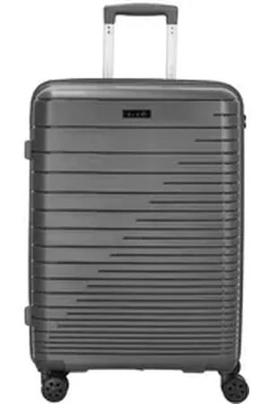 D&N D&N Koffer Travel Line 4600 - 4-Rollen-Trolley M 65 cm (grey) grau