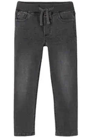 Vertbaudet 7/8-Caprijeans Die UNVERWÜSTLICHE, robuste Jungen Jeans robust grau 110