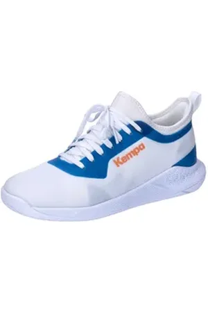 Kempa Kinder Handballschuhe Kourtfly Jr. Hallenschuh blau|weiß 36 EU