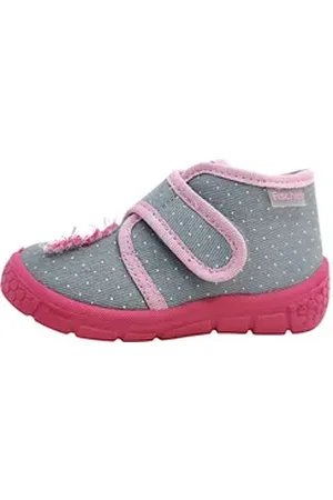 Fischer Markenschuh Hausschuh Hausschuh grau 24 EU