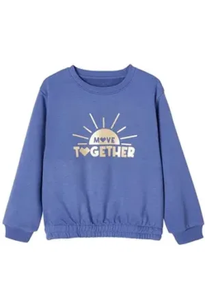 Vertbaudet Sweatjacke Mädchen Sport-Sweatshirt SUNRISE blau