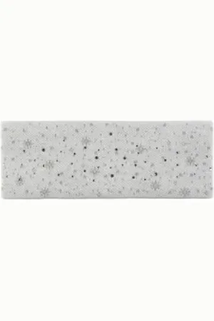 Eisbär Strickmütze Rana Crystal Stirnband (stück) weiß