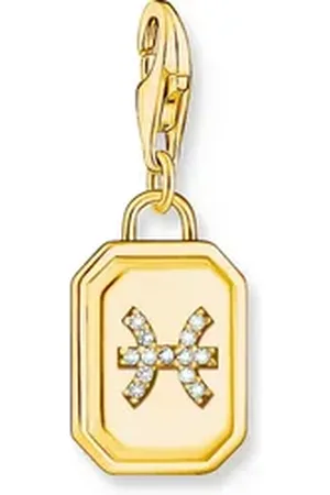 Thomas Sabo Kettenanhänger Damen-Charm 925er Silber Zirkonia bunt