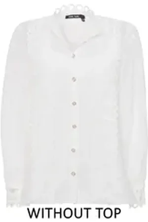 Marc Aurel Langarmbluse Blusen offwhite 40