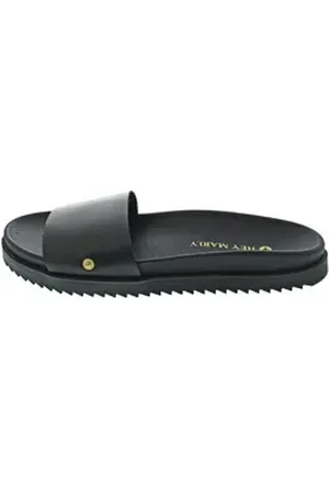HEY MARLY Pantolette schwarz 41