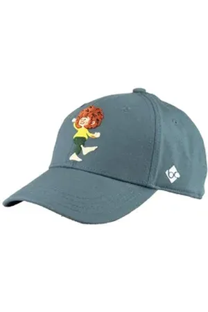 Bavarian Couture Baseball Cap "Pumuckl tanzt" Kinder Curved Cap (Basecap) blau|grau