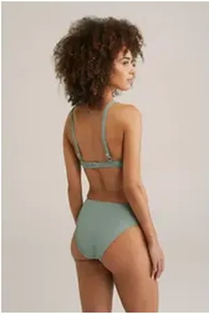 WE Fashion Bügel-Bikini-Top grün 42