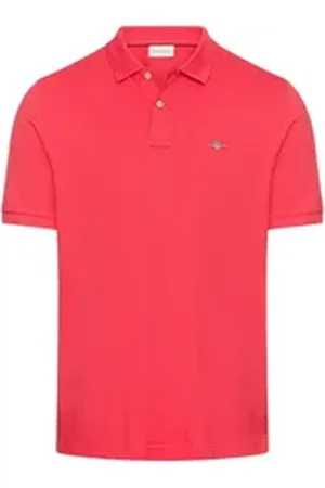 GANT Poloshirt REG EMB ARCHIVE SHIELD POLO Mit Schlitzen an der Seite rot XL