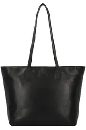Greenburry Shopper Pure Black, Leder schwarz