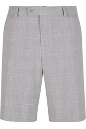 2Y Cargoshorts 2Y Plaid Shorts With Double Stripe (1-tlg) grau M