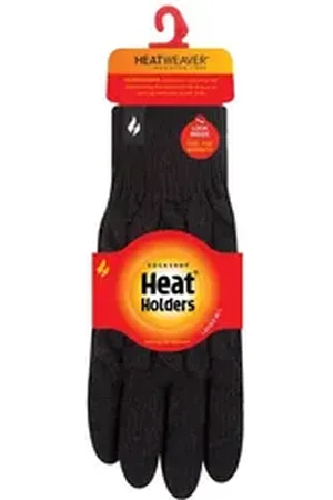 Heat Holders Baumwollhandschuhe BSGH761MLBLK Damen Handschuhe M/L black schwarz