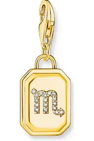Thomas Sabo Kettenanhänger Damen-Charm 925er Silber Zirkonia bunt