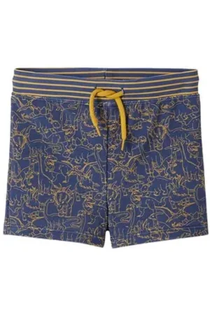 Vertbaudet Badehose Jungen Badehose mit Dinos blau
