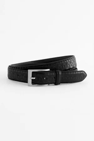 Next Ledergürtel Gürtel mit Lasermuster (1-St) schwarz XL (DE 100)