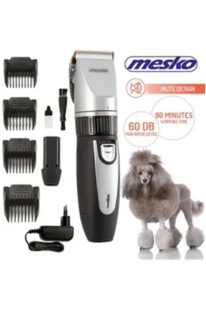 Adler Hundeschermaschine Mesko Haustier-Schermaschine Haarschneider Rasierer ms_2826 schwarz