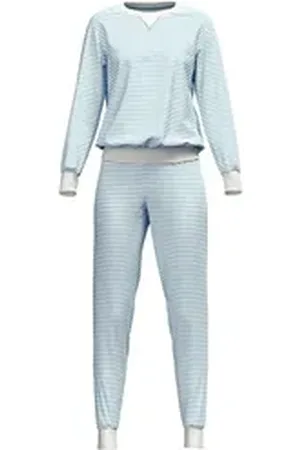 Calida Pyjama Daylight Dreams Damen (2 tlg) blau S (40/42)