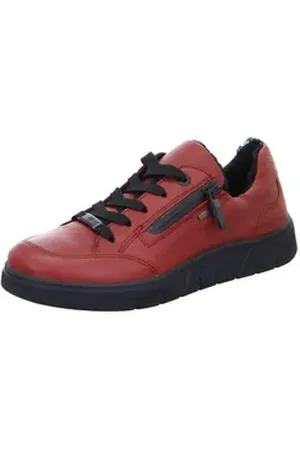 ARA Damen Sneaker Rom-Sport Schnürschuh rot 37 EU