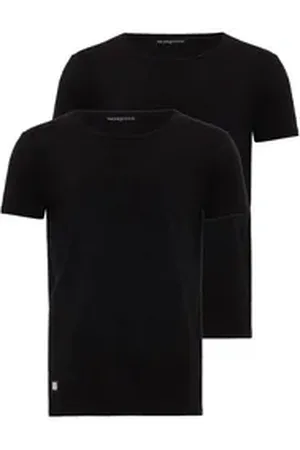 Redbridge T-Shirt 2er Pack Basic T-Shirts – Slim Fit, Rundhals schwarz L