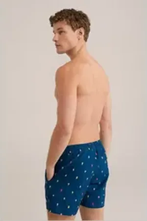 WE Fashion Badehose blau XL