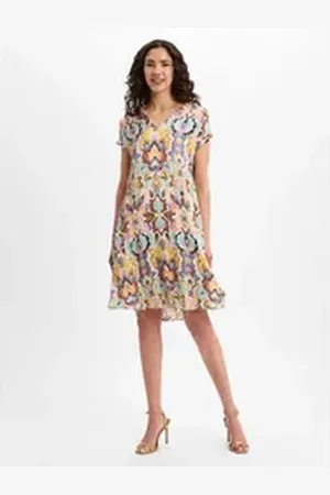 ROBE LÉGÈRE A-Linien-Kleid bunt 36
