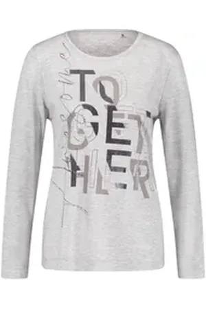 Gerry Weber Langarmshirt grau 40