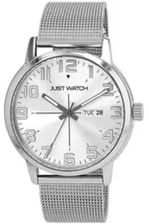 Just Watches Quarzuhr Marquis Edelstahl Herrenuhr, Mesharmband