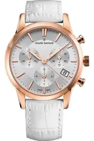 Claude Bernard Quarzuhr 10231-37R-AIR Damenuhr Classic Chronograph 35mm 5ATM 10231-37R-AIR Damenuhr Classic Chronograph 35mm 5ATM