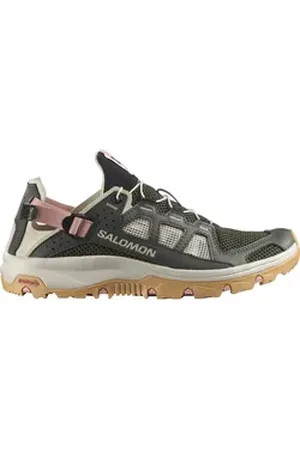 Salomon SHOES TECHAMPHIBIAN 5 W Peat/Rainy/Hyma 000 Outdoorsandale 40 2/3 EU