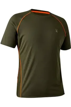Deerhunter T-Shirt T-Shirt Funktion Chamois grün XL