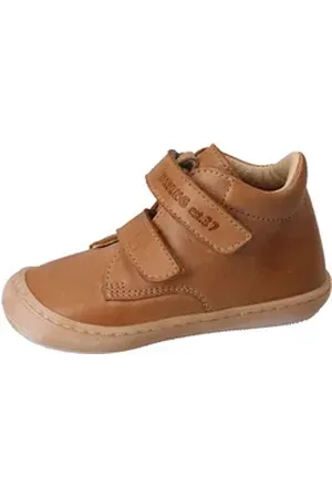 Däumling Unisex Kinder Lauflern Suri Lauflernschuh Klettstiefel braun 21,0