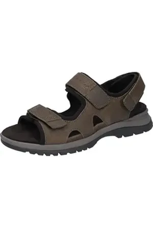 Waldläufer Waldläufer H-Taro Sandale, Sommerschuh, Klettschuh, Freizeitsandale, mit Profilsohle, H-Weite braun 40,5 EU