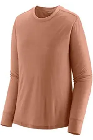 Patagonia Funktionsshirt Womens L/S Cap Cool Merino Shirt - Langarmshirt rosa M