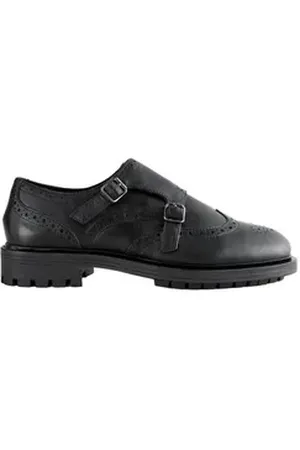 Next Forever Comfort® Monkstrap-Schuhe aus Leder Slipper (1-tlg) schwarz 36 EU