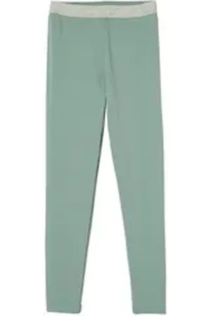 Vertbaudet Leggings Mädchen Leggings BASIC grün 110
