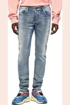 Diesel Skinny-fit-Jeans Sleenker-X 009KL Herren Jeans Hose Slim Skinny blau W31