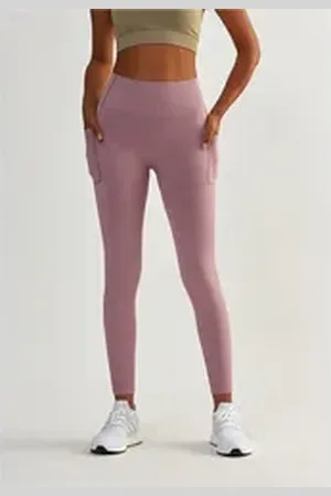 BESHAPED Sporthose Lift Me Up (1-tlg) mit atmungsaktiver Eigenschaft rot XL