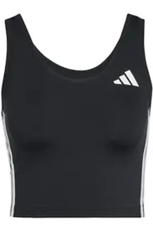 adidas Performance Sport-Bustier TE 3S CROP TANK BLACK/WHITE schwarz XS