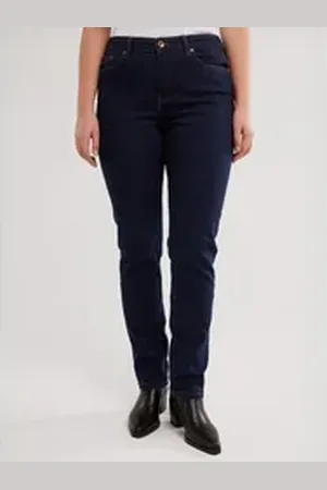 Big Star Slim-fit-Jeans KATRINA HIGH WAIST hohe Leibhöhe blau 25