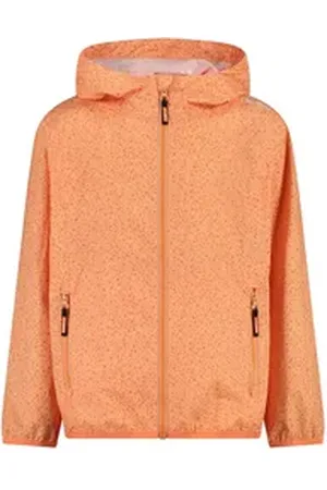 CMP Regenjacke Mädchen Regenjacke Kid G Rain Fix Hood Jacket 31X7295 orange 128