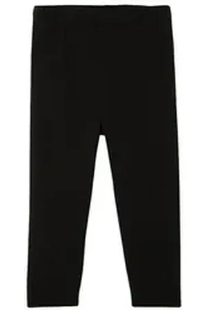 Vertbaudet Leggings 3/4-Leggings für Mädchen BASIC Dehnbund schwarz 86