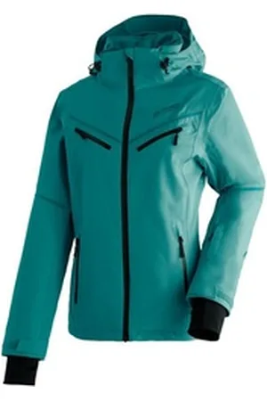 Maier Sports Skijacke Lunada Damen Winterjacke, wind- und wasserdicht, 4 RV-Taschen, Regular Fit grün 42