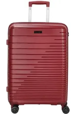 D&N D&N Koffer Travel Line 4600 - 4-Rollen-Trolley M 65 cm (wine red) rot